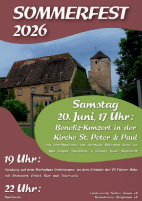 PLakat Sommerfest